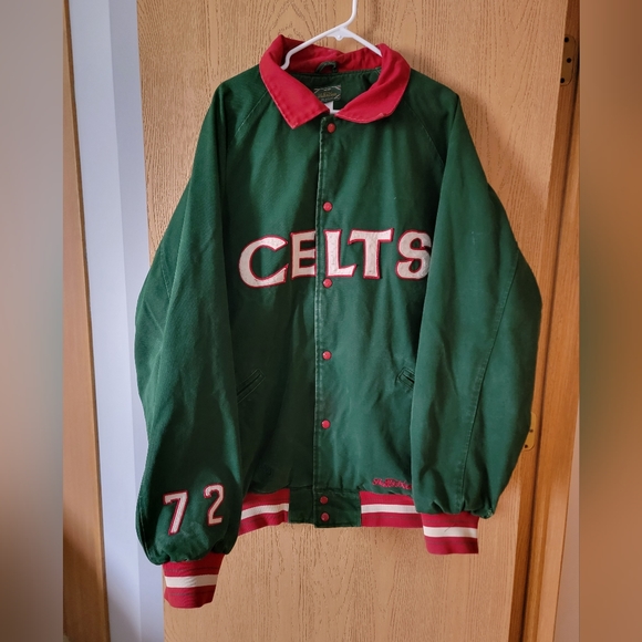 Green and Red Varsity Jacket - Picture 1 of 14